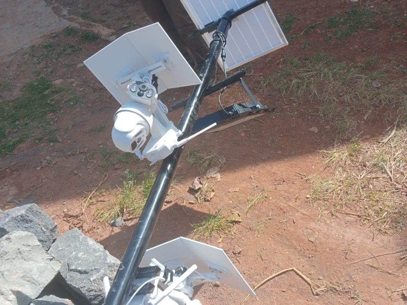 Hikvision 4MP AcuSense IP Dome CCTV installation Westlands, Nairobi commercial