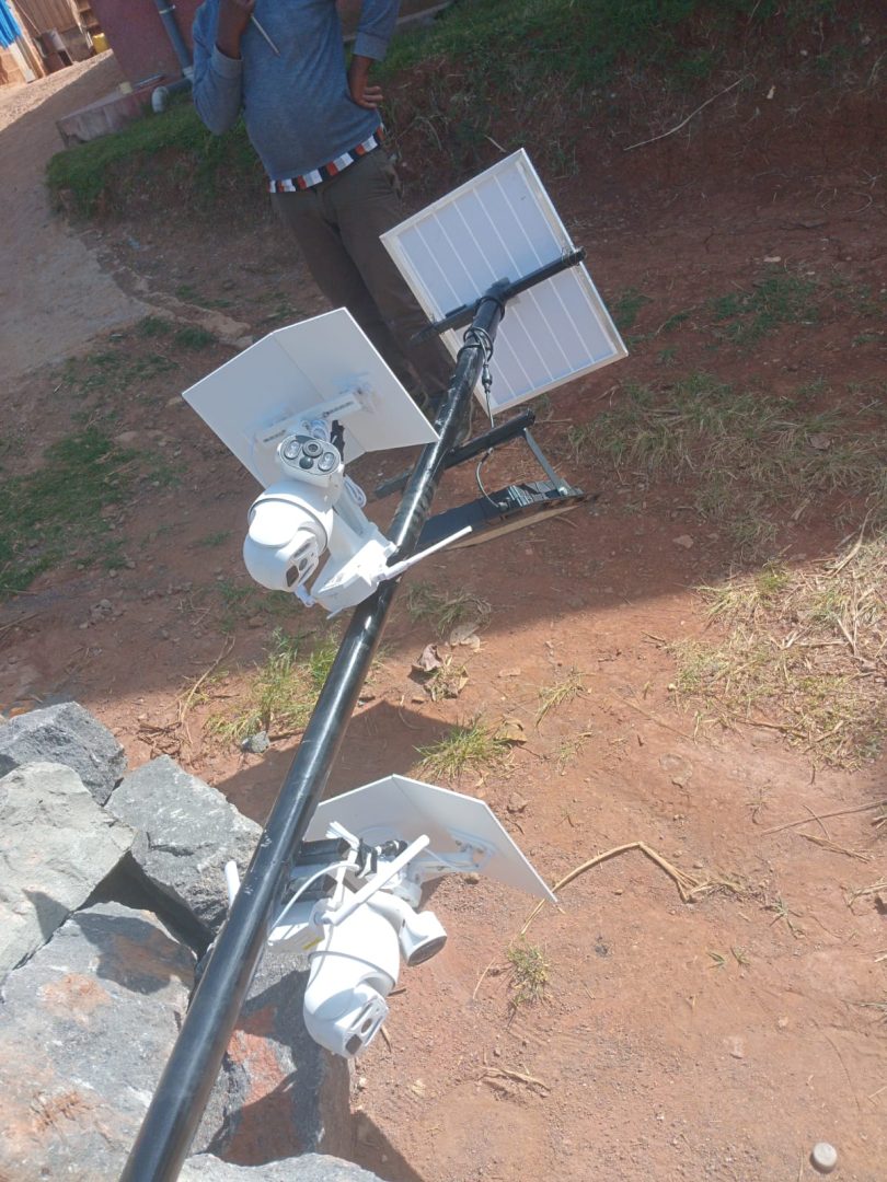 Hikvision 4MP AcuSense IP Dome CCTV installation Westlands, Nairobi commercial