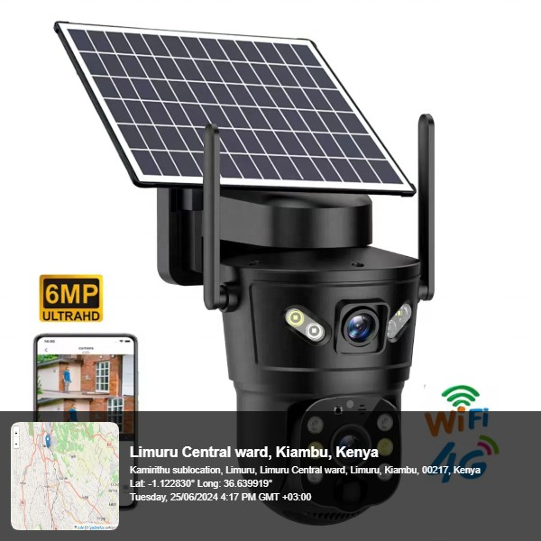 Outdoor Wireless Solar CCTV Prices in Kenya